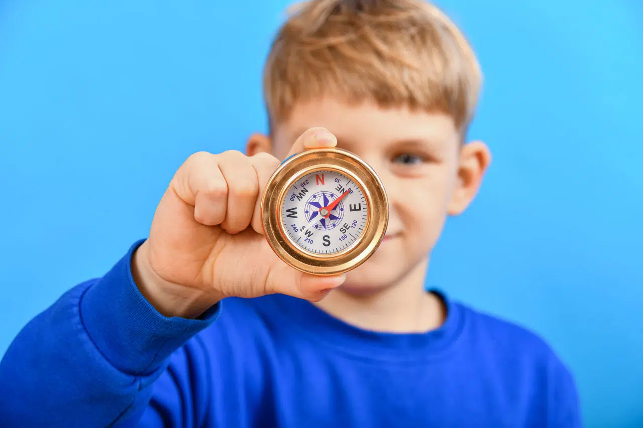 ¿Qué son los puntos cardinales? Explica a los niños cómo ubicarlos