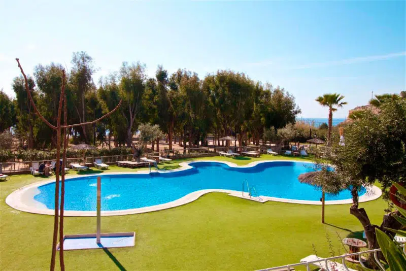 Camping El Torres, en Villajoyosa, Alicante