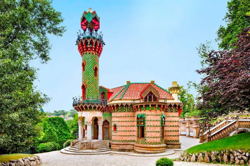 El Capricho de Gaudí, en Cantabria