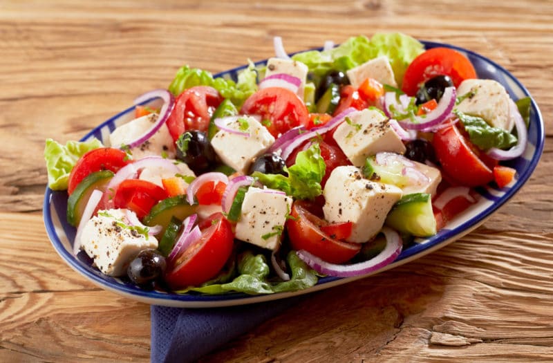 Receta de ensalada de verano griega
