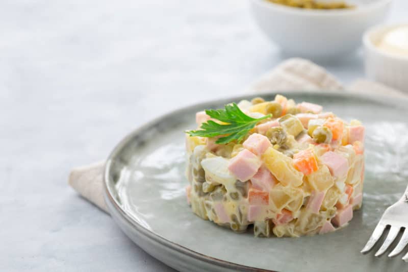 Receta de verano de ensaladilla rusa