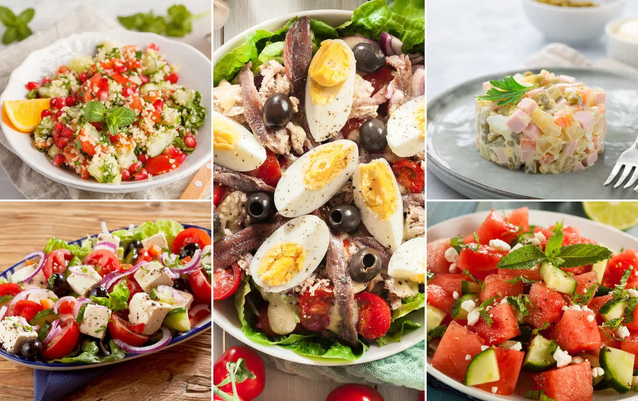 5 ensaladas de verano fáciles y rápidas