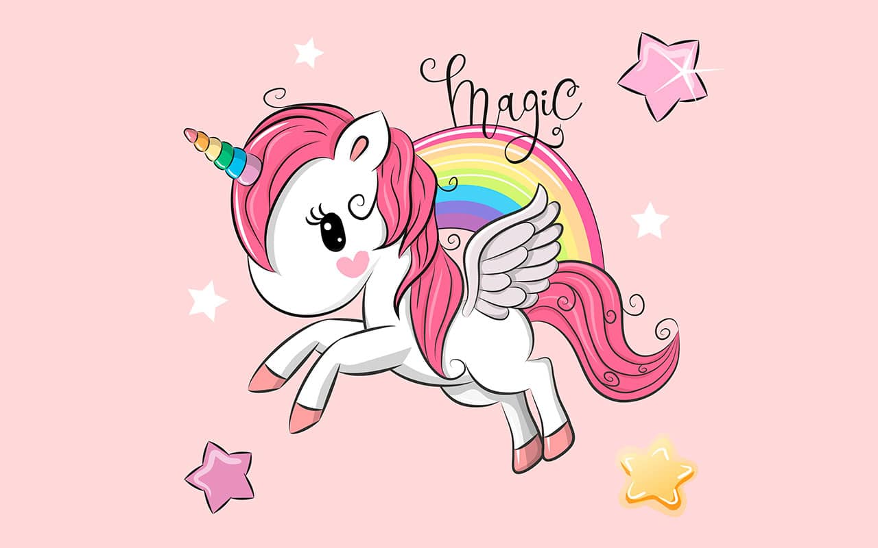 Dibujos de unicornios para colorear - Etapa Infantil