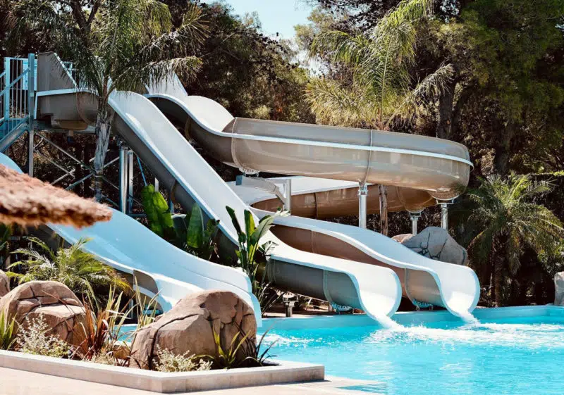 Camping el Garrofer, en Sitges, Barcelona