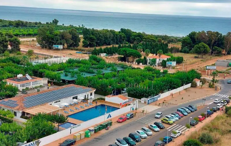 Camping Riberamar, en Oropesa del Mar, en Castellón