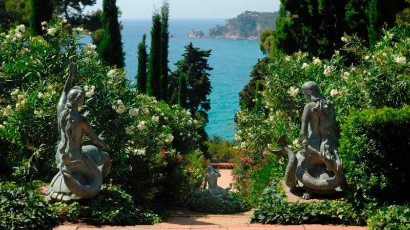 Jardines de Santa Clotilde, en Lloret de Mar, Girona, Cataluña