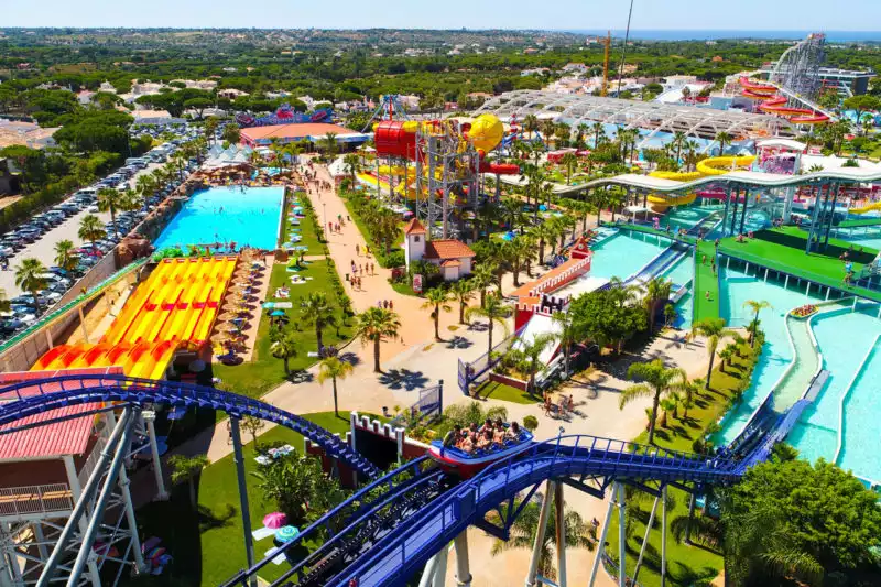 Parque acuático AquaShow Park, Quarteira, Portugal