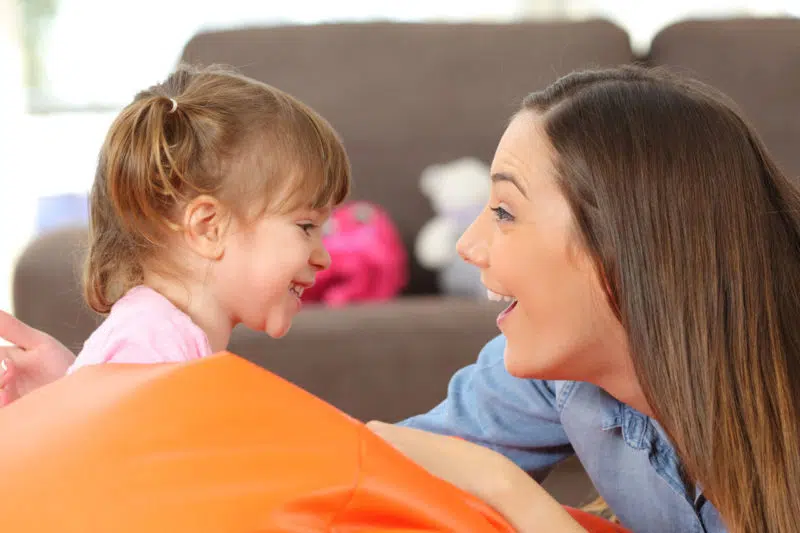 Habla a tu hijo con cariño