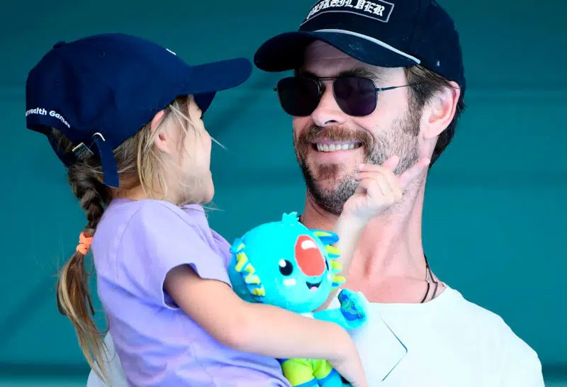 Chris Hemsworth e hija