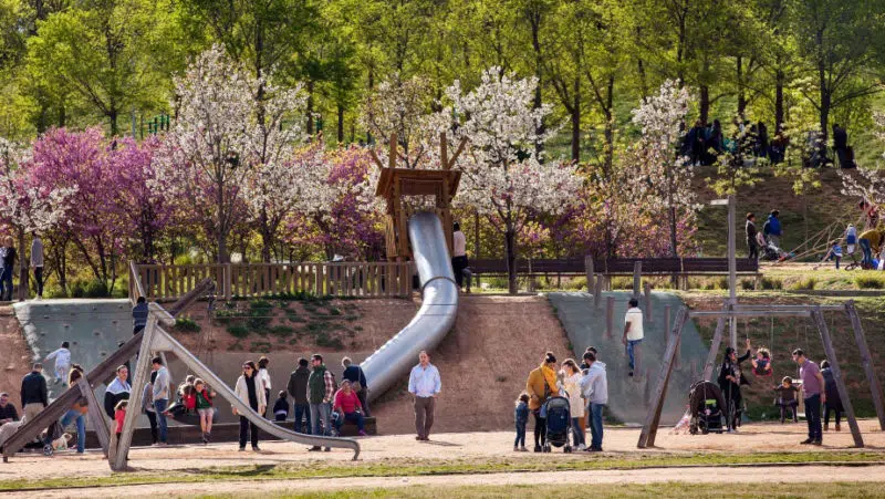 Parc Turó de Can Mates, en Sant Cugat del Vallès, Barcelona, Cataluña