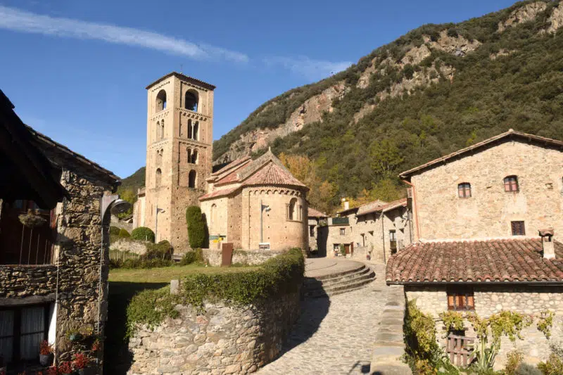 Pueblo de Beget, en Girona, Catalunya