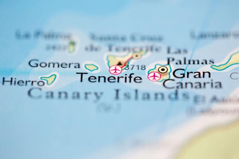 islas canarias mapa