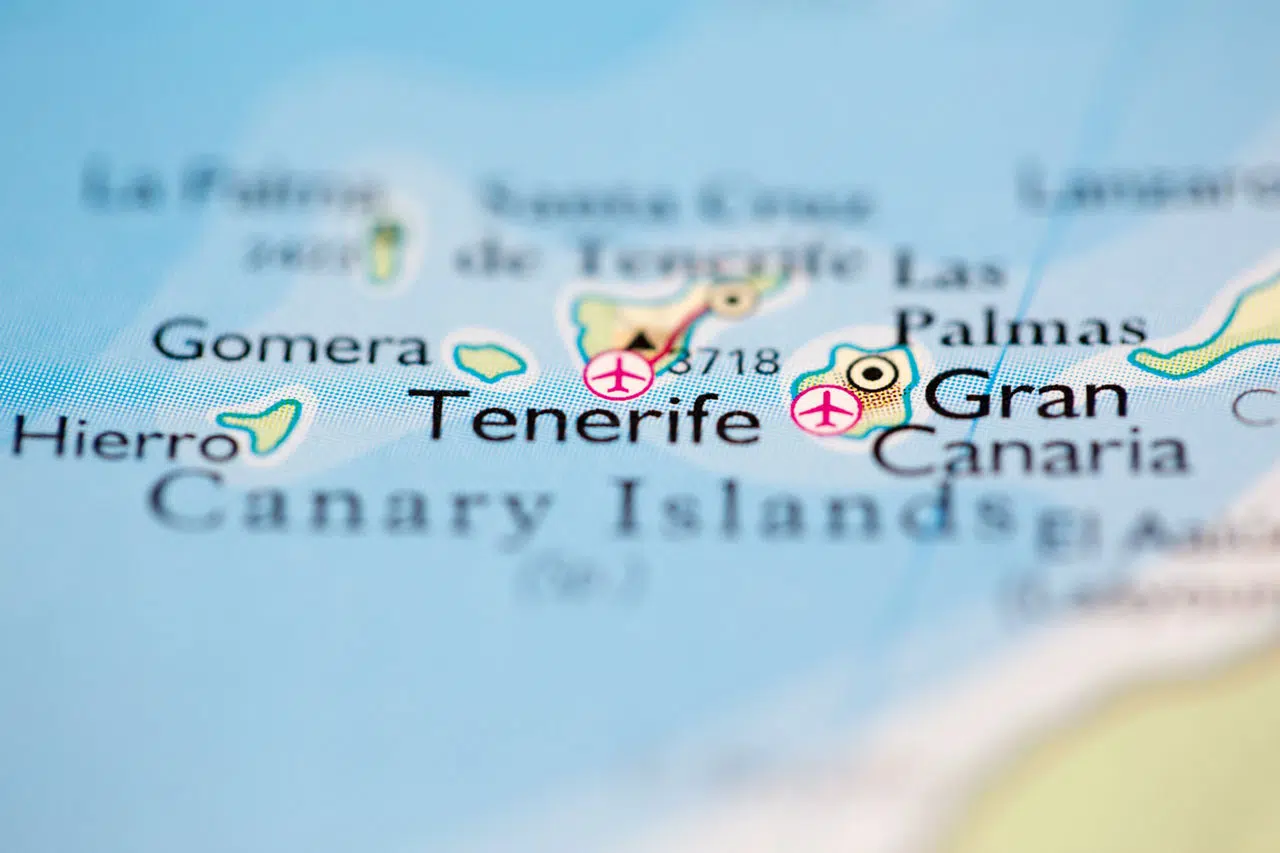 mapa de islas canarias