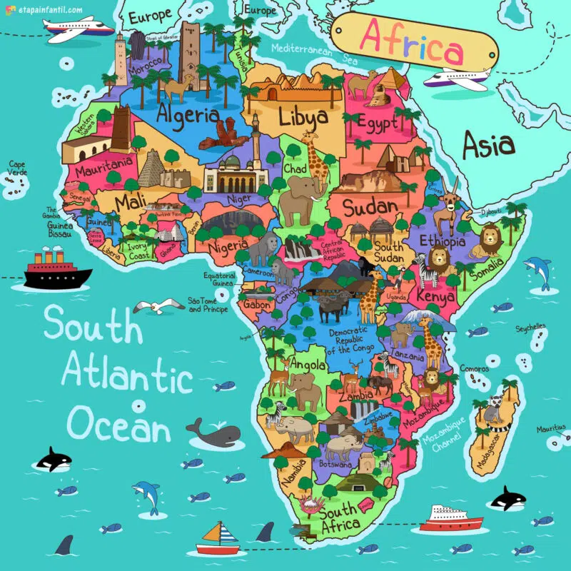 Mapa cultural de África