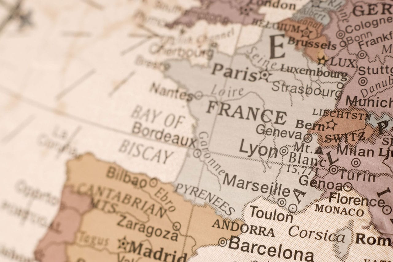 Mapas de Francia para enseñar a los niños los secretos que esconde este país