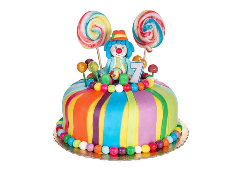 Tarta de cumpleaños de Candy Land