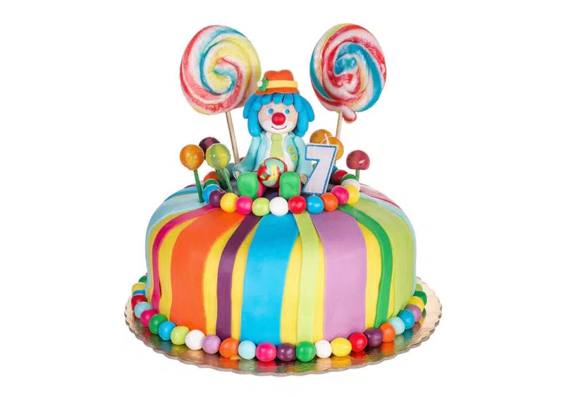 Tarta de cumpleaños de Candy Land