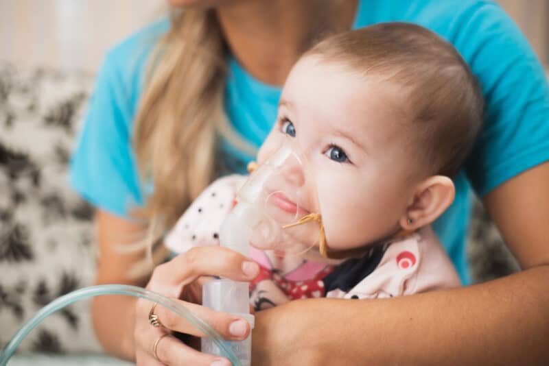 Síntomas de bronquiolitis en bebés y niños