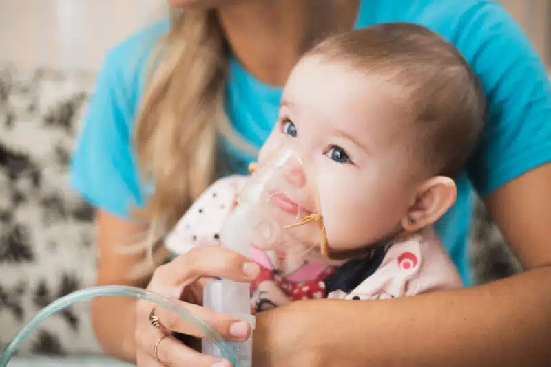 Síntomas de bronquiolitis en bebés y niños