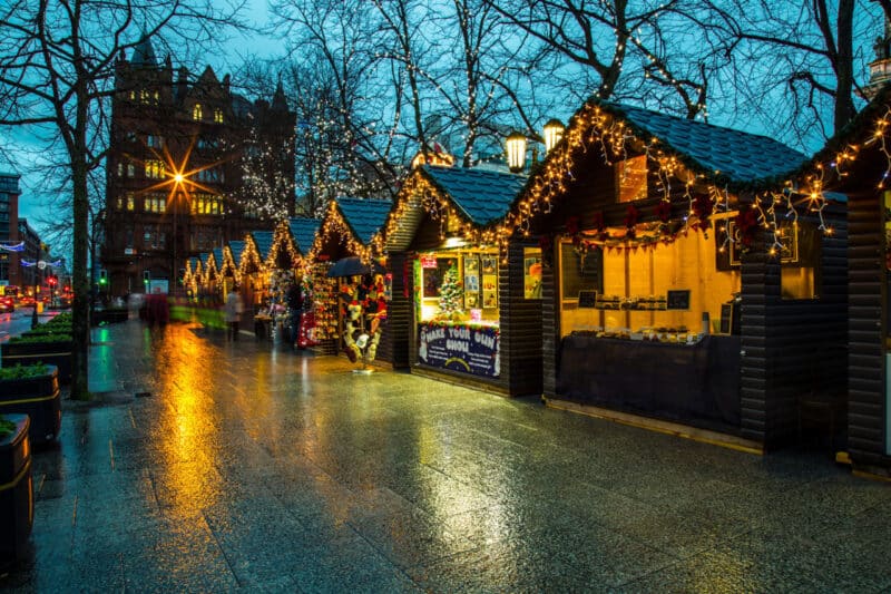 Mercado de Navidad de Belfast, en Irlanda del Norte