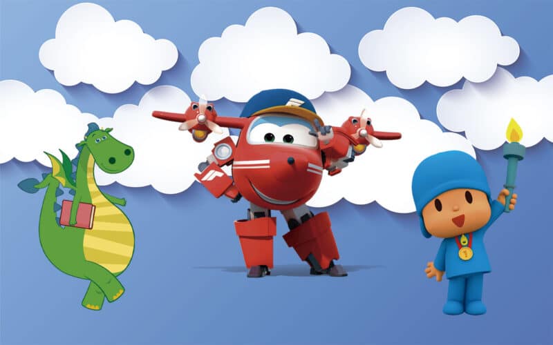 Plantación Vacío computadora Dibujos animados infantiles - Etapa Infantil