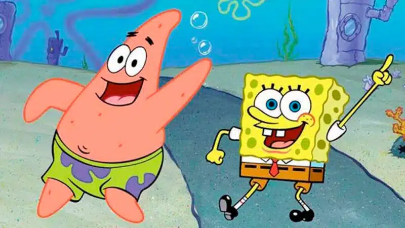 Serie dibujo animado Bob Esponja 90s