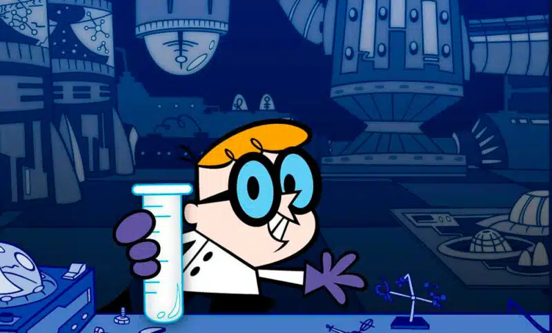 Serie dibujo animado El laboratorio de Dexter 90s