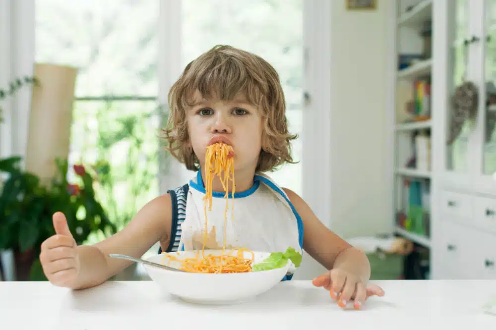 Alimentación infantil salud mental