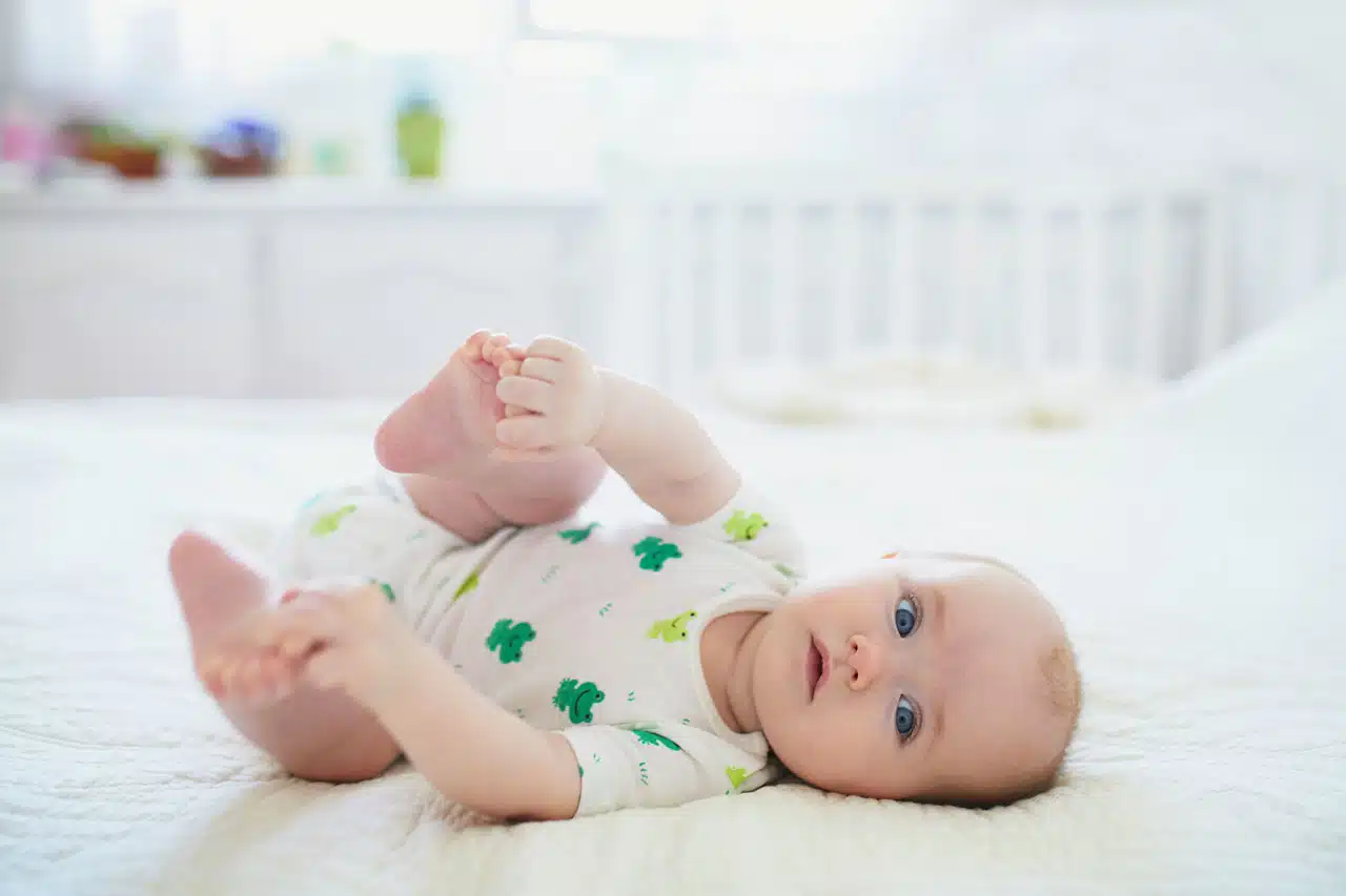 El desarrollo del bebé de 5 meses de edad