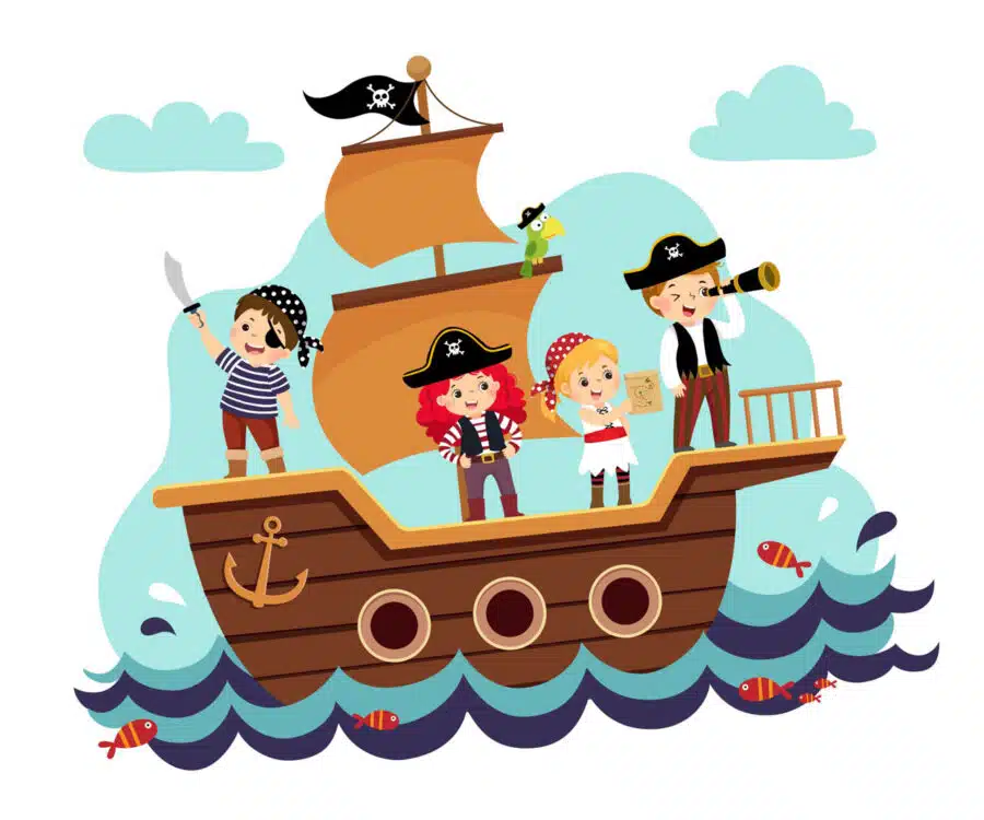 Cuento niña pirata