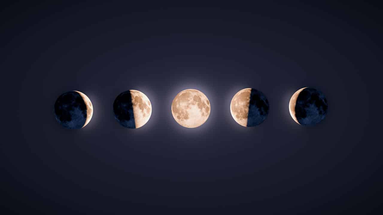 Las fases de la Luna explicadas para los niños
