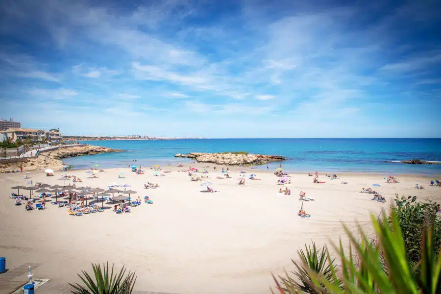 Cala Capitán, en Orihuela