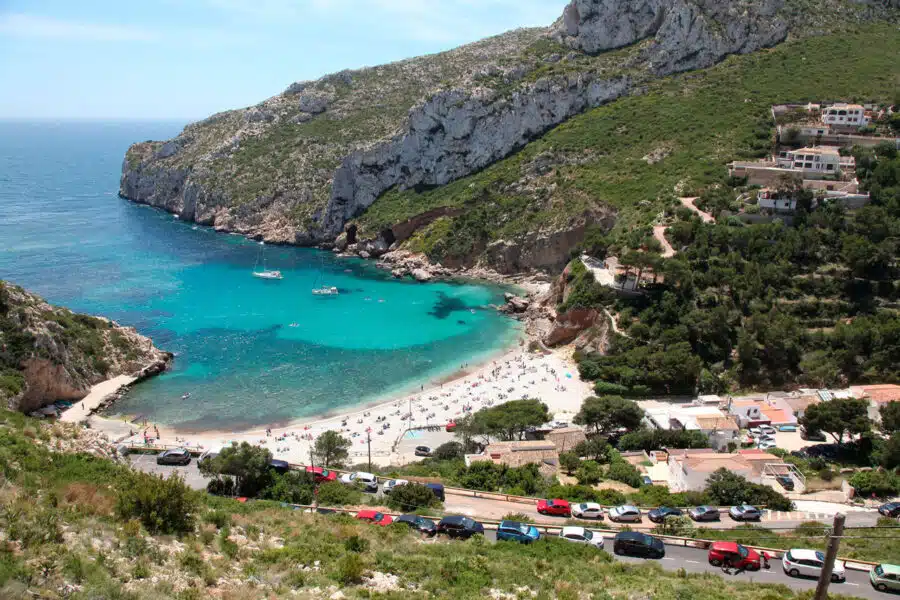 Cala de la Granadella, en Jávea