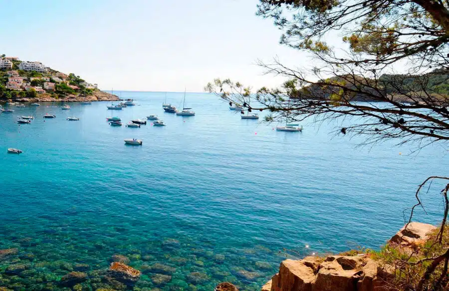 Cala Montgó, en Torroella de Montgrí