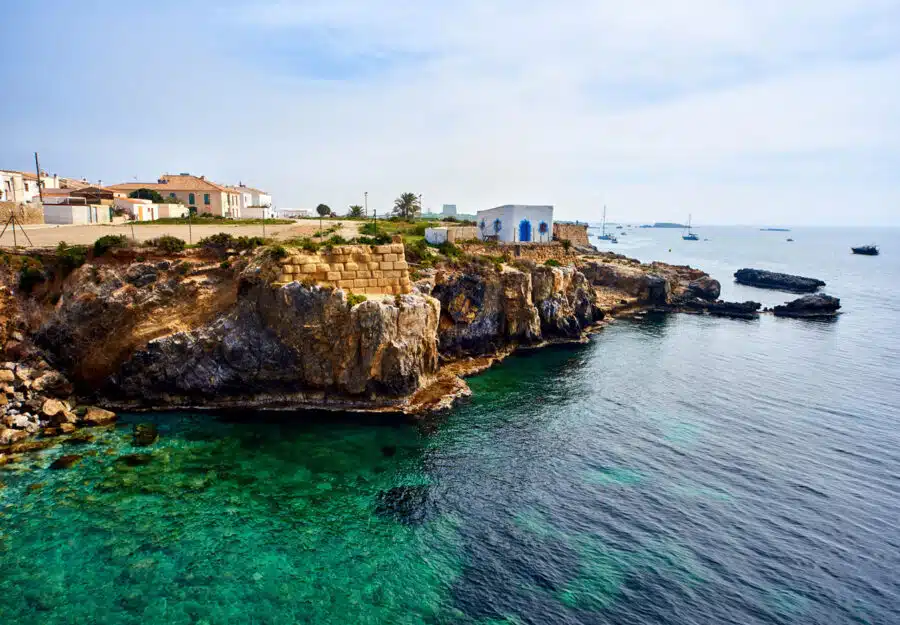 Calas, en Isla de Tabarca