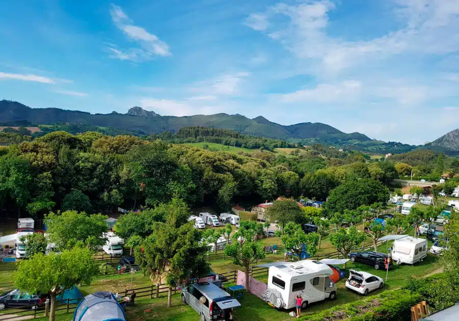 Camping Ribadesella, en Asturias
