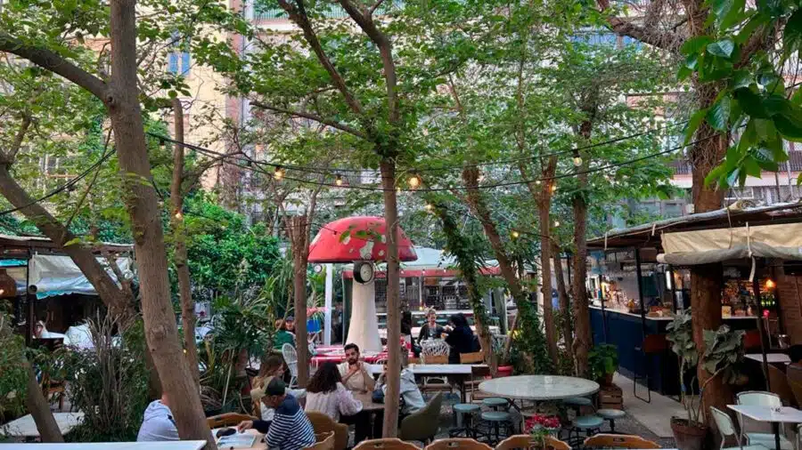 Restaurante Alice Garden, en Barcelona