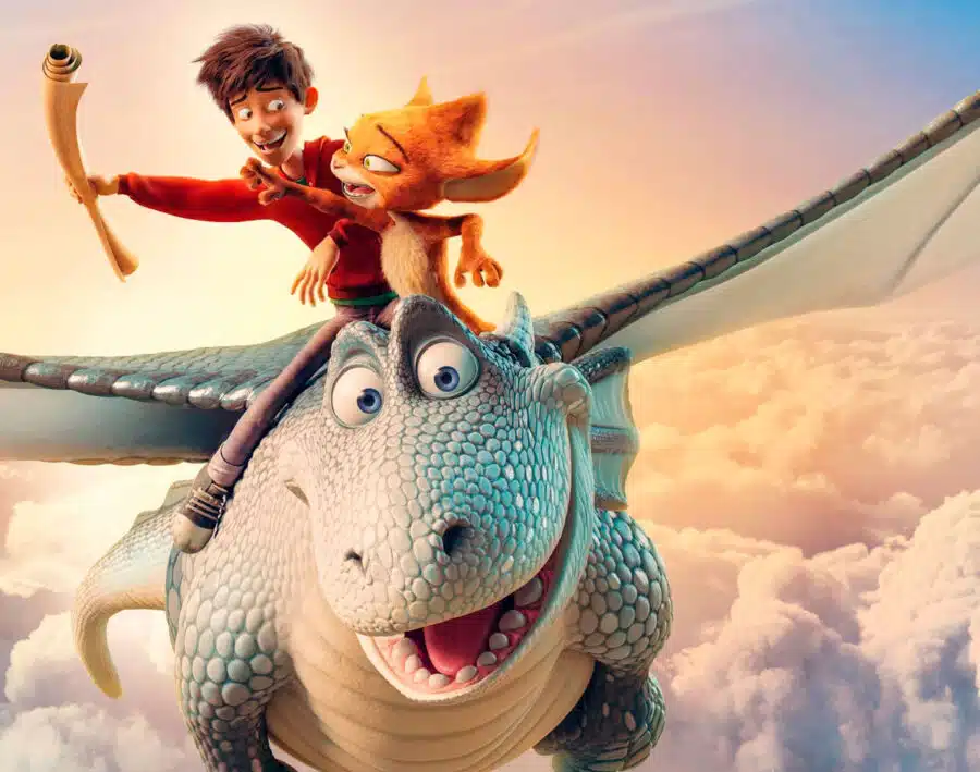 Película infantil El jinete del dragón