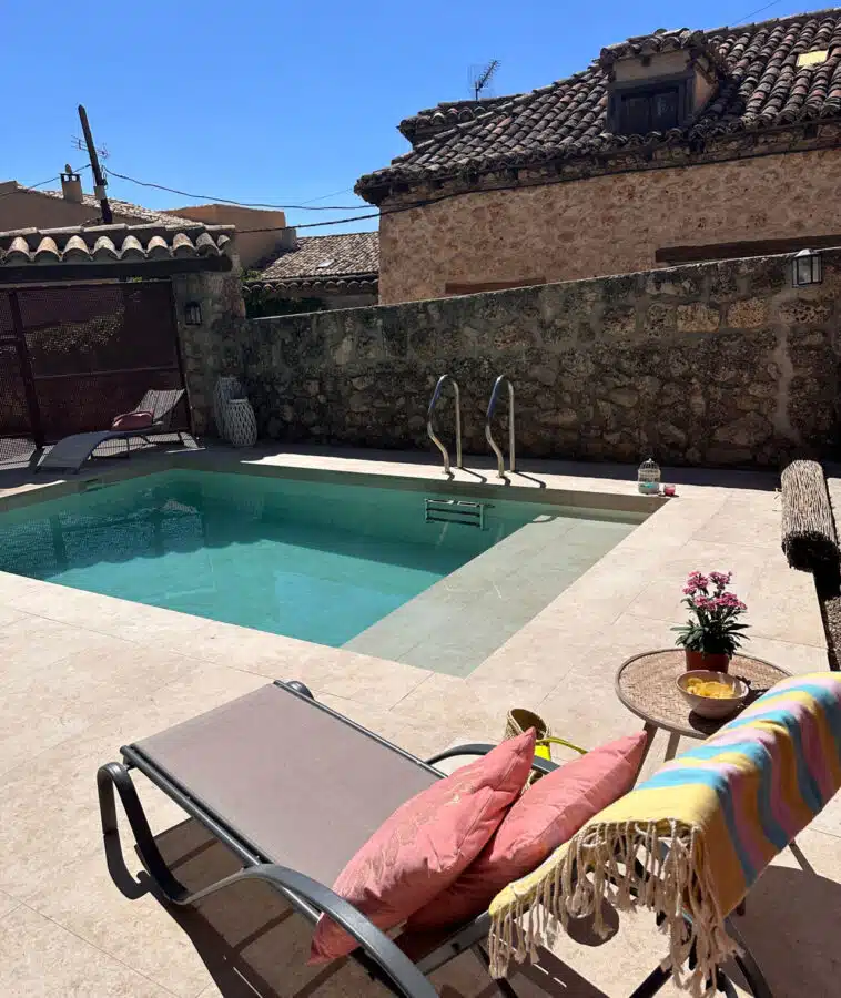 Casa rural La Lavanda, en El Olivar, Guadalajara