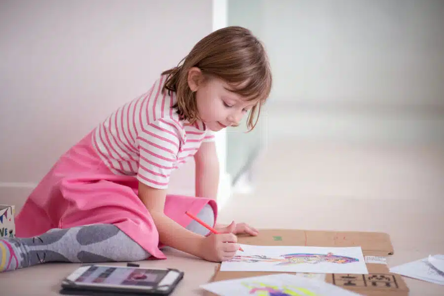 Dibujos en niños pequeños