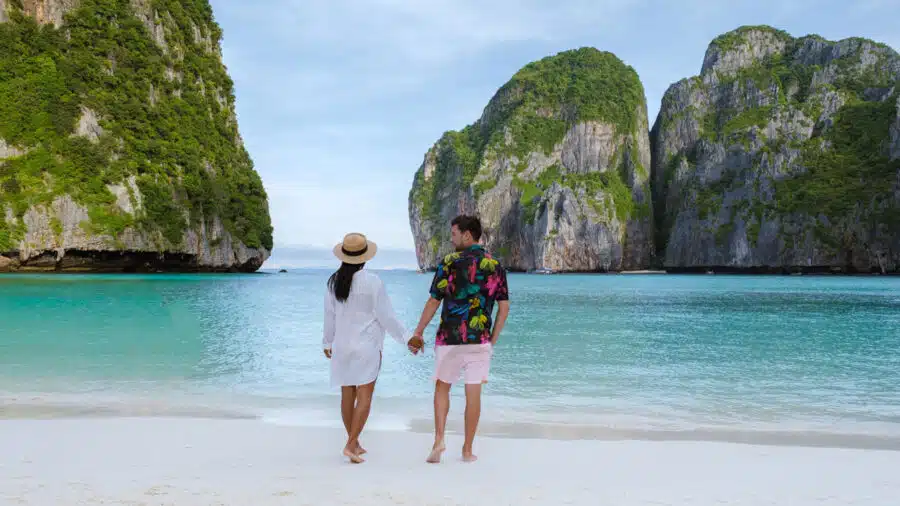 Viaje romántico Tailandia pareja