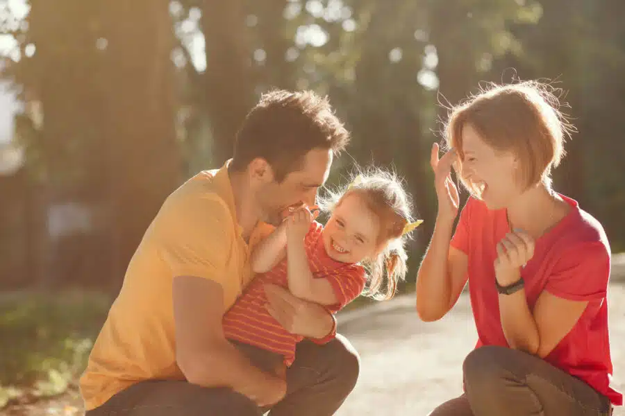 tiempo calidad hijos felicidad