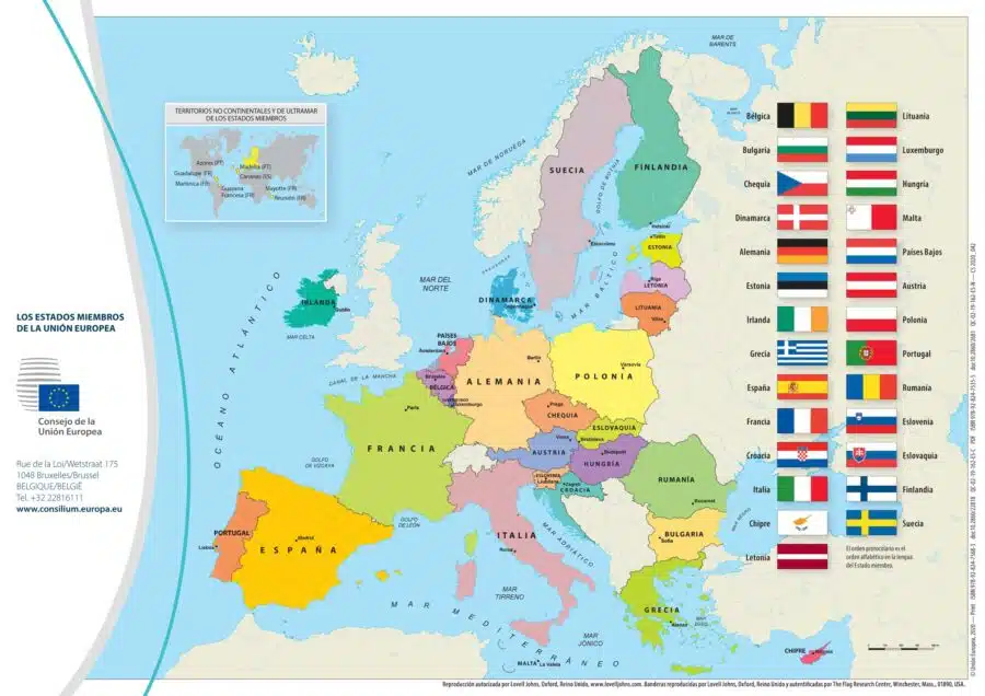 estados miembros union europea
