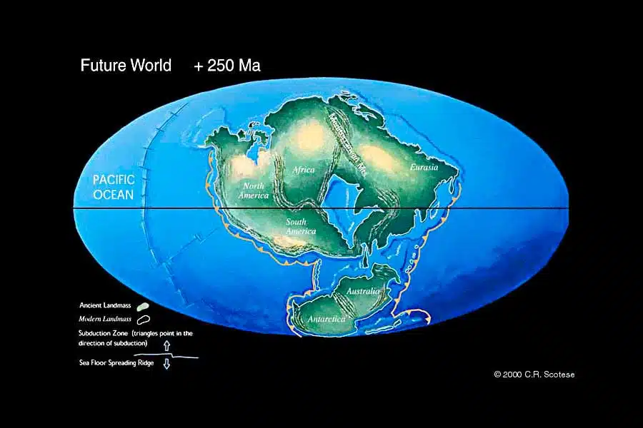 Pangea Última, así será el mundo dentro de 200 millones de años